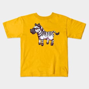 Cool Zebra Kids T-Shirt